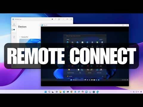 Windows 11: How to Connect to a Remote PC Using the Windows App