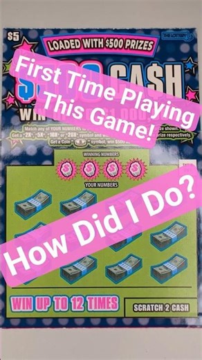 $5 Mass Lottery $500 Cash: Quick Session Results #lottery #win #masslottery #scratchofftickets