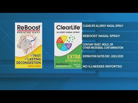FDA expands nationwide recall of nasal sprays