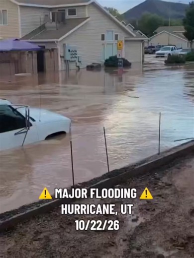 Hurricane Utah Floods Oct 22 2026: Gold Wash Gulch Flash Flood Update