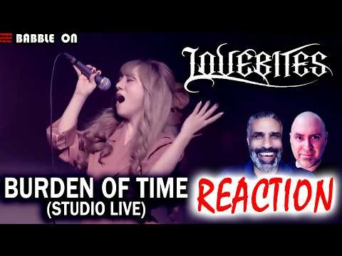 LOVEBITES - BURDEN OF TIME (Studio Live) reaction by Indie Filmmakers 🔥🔥🔥🤘😁🤘🔥🔥🔥 #banger #metal
