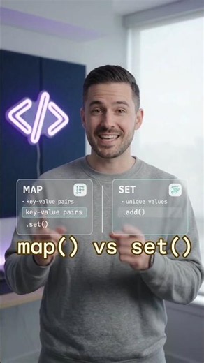 Map vs Set: The only difference you need to know #javascript #programming #shorts