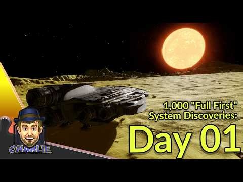 First Full Day Of Discovery - Day 1 - Elite Dangerous "Full Firsts" Mission