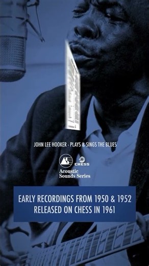 John Lee Hooker’s PLAYS & SINGS THE BLUES is available now for pre-order.