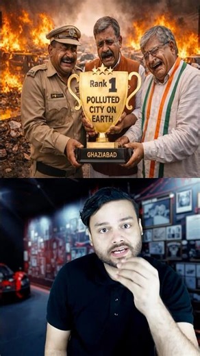 'Worst' TOP Rank 1 POLLUTED City On Earth - Ghaziabad - (Officially) #shorts