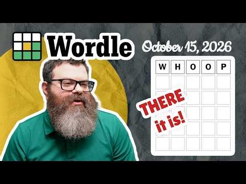 I'm lost again | Wordle #1944 (October 15, 2026)