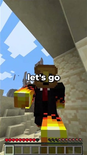 Minecraft, but I can't Stop Moving!🏃‍➡️