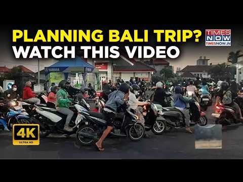 Planning Bali Trip? Watch This Video | Panic, Chaos, Endless Queues As Fuel Shortage Fears Grow