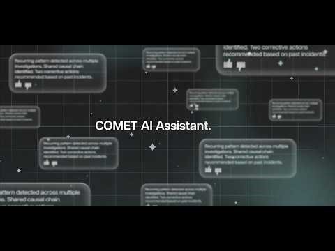 Introducing: COMET AI Assistant | Purpose-Built AI for Incident Investigation & Root Cause Analysis