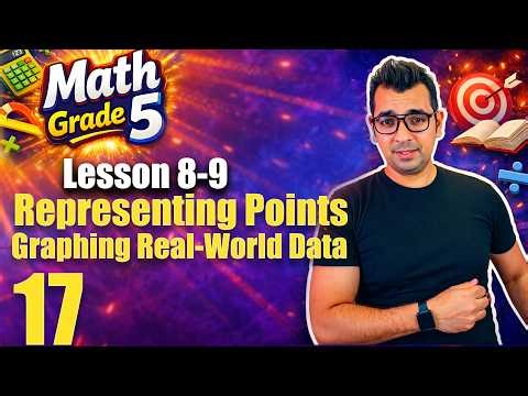 Math Grade 5 | Unit 10 | Lesson 8-9 | Representing Points - Graphing Real-World Data|#حل_المعاصر