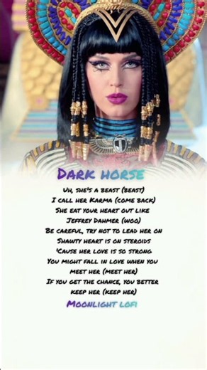 Katy Perry - Dark Horse (Lyrics) ft. Juicy J