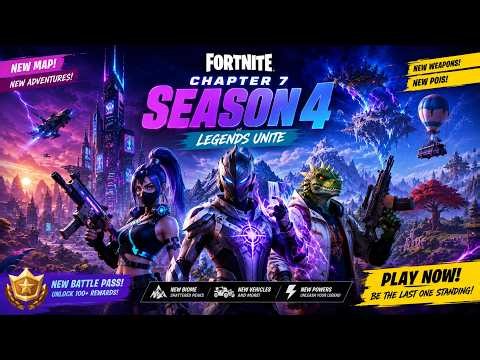 FORTNITE CHAPTER 7 SEASON 4 🔥 Epic Victory Royale! 🏆| PS5™ Pro [4K HDR]
