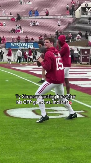 Ty Simpson Prepares for CFP Game Against Indiana