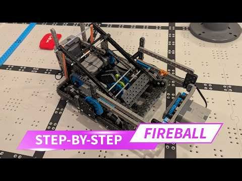 SHOOTING ROBOT with STEP-BY-STEP instructions - VEX IQ Level Up catapult robot by Ben Lipper
