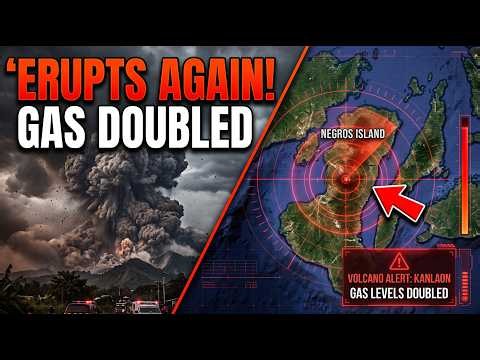 ALERT: Kanlaon Erupts AGAIN — Its 9th Major Blast, And Sulfur Gas Just Doubled