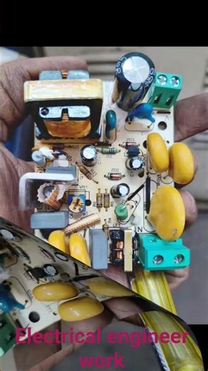 ⚡Electrical Circuit Board Repair | SMPS Power Supply Fix #electrical#reels#electricalwork#shortvideo