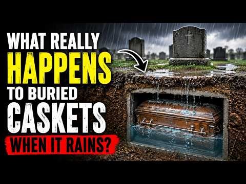 What Really Happens to Buried Caskets When It Rains?