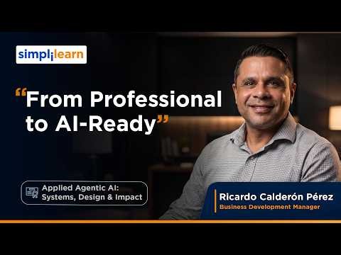 Simplilearn Reviews | How Upskilling with Agentic AI Helps Ricardo Stay Relevant & Be AI-Ready