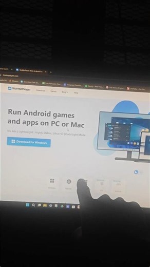 Android Emulator for 2GB RAM Low End PC! 🤯 No Lag 🔥#Shorts #Gaming