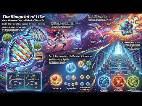 🧬 DNA & RNA Structure and Function Explained | Complete Molecular Biology Guide