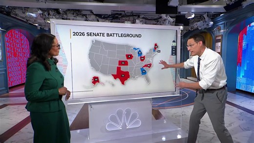 Kornacki: Where Democrats see openings for Senate gains in deep-red states