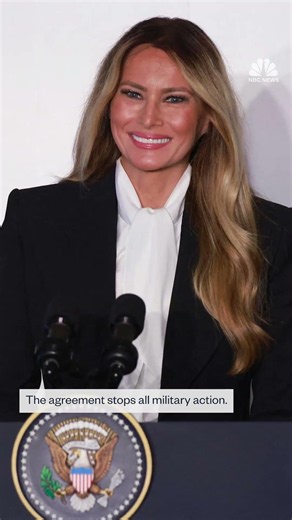 Ceasefire brokered by Melania Trump goes into effect
