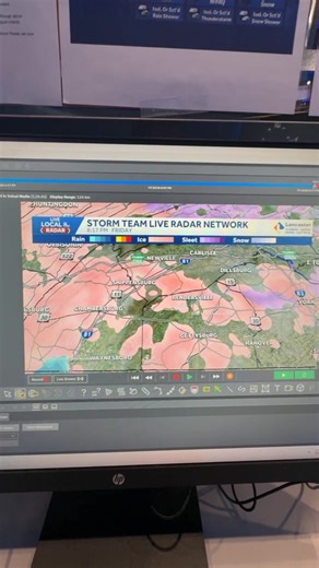 LIVE Winter Storm Update! Join the conversation with MMeteorologist Mike Suskoas we continue to track the sleet and freezing rain across the Susquehanna Valley and look ahead to next week. | WGAL News 8 Storm Team