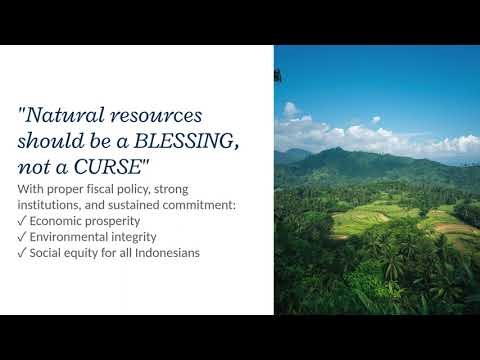 Can Natural Resources Make a Country Rich? Indonesia’s Fiscal Policy Explained