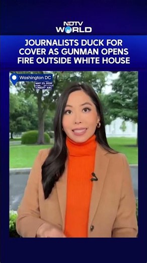 White Shooting Today News | Dramatic Video Shows Gunfire Near White House During Live Report