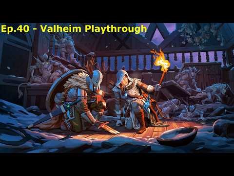 Ep.40 - Going through the caves and finding that location! (Valheim)