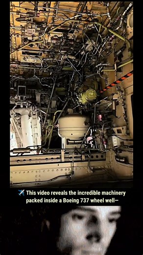 The Engineering Inside a Boeing 737 Is INSANE 🤯✈️ #shorts