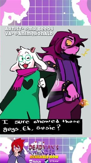 Did Ya See?-【Deltarune Comicdub】