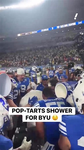BYU head coach Kalani Sitake gets a fitting reward for a Pop-Tarts Bowl victory 🙌 | Yahoo Sports