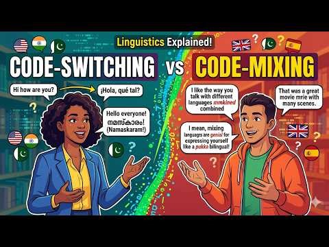 Code Mixing and Code Switching || Bilingualism || Multilingualism