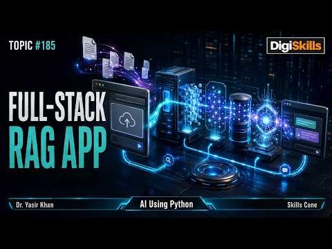 Full-Stack RAG Project: Part 1 | Artificial Intelligence using Python Topic #185 - Skills Cone
