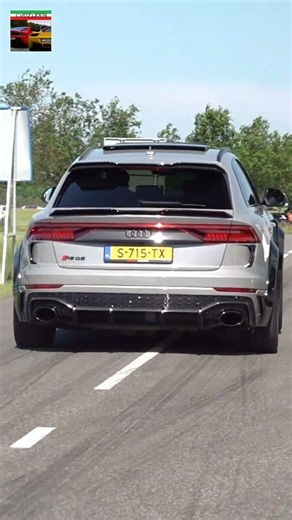 Widebody Audi RSQ8 Fast Acceleration Sound! 😎