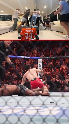 Mike Malott's family reacting to the KNOCKOUT #ufcedmonton
