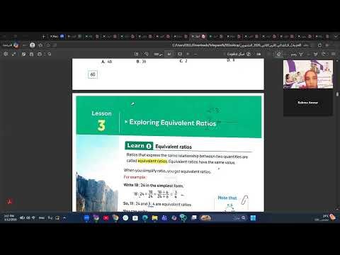 Unit 9 lessons 4 &5 Math grade 6
