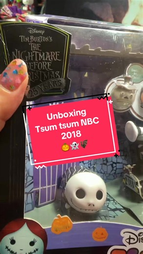 Unboxing Tsum tsum especial de Nightmare Before Christmas 2018 🎃👻🦇 #nightmarebeforechristmas #disney #tsumtsum #pollylaida #unboxing