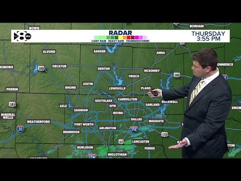 DFW Weather: Tonight, it’ll be cloudy and cool with light winds and scattered showers