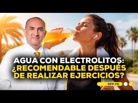 ¿Es recomendable tomar AGUA con ELECTROLITOS después de hacer ejercicio? #ROTATIVARPP