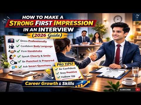 How to Make a Strong First Impression in an Interview | Get Hired Faster