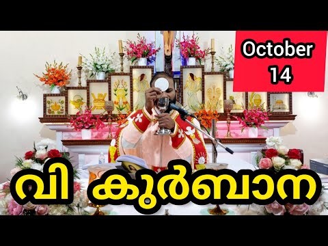 Wednesday Holy Mass October 14 Today Malayalam 5.30 am Syromalabar #holymass #live #qurbana #frjinu