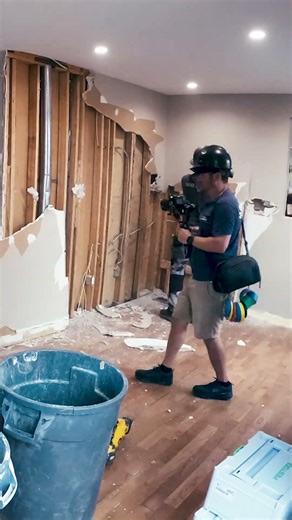 The most satisfying demolition moment #demolition #satisfying #construction