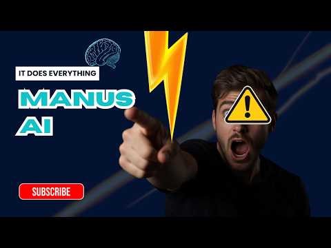 Manus AI: Autonomous AI Agent That Does EVERYTHING For You (Full Setup Guide)