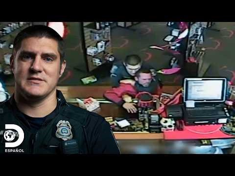 Sospechoso fuera de control enfrenta a la policía | Mirada Policial | Discovery Latinoamérica