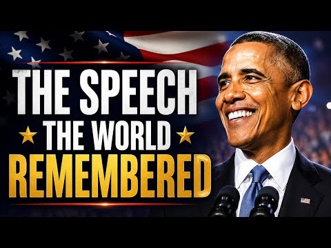 Barack Obama's speech after winning Elections in 2008/ Every American must watch.