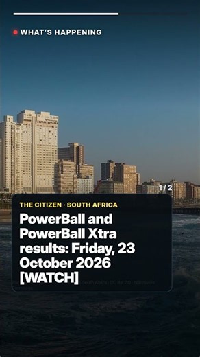 PowerBall and PowerBall Xtra results: Friday, 23 October 2026 [WATCH] #Shorts