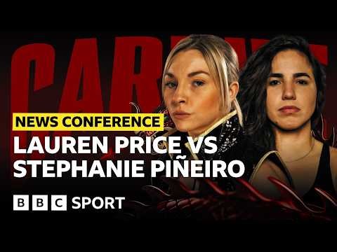🔴 UPCOMING: Lauren Price vs. Stephanie Piñeiro | News Conference | BBC Sport