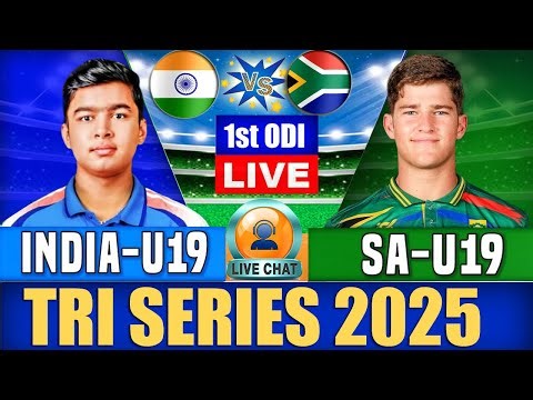 Live: India U19 vs South Africa U19 | 1st Odi | Score Commentary | Sa U19 vs Ind U19 last Innings